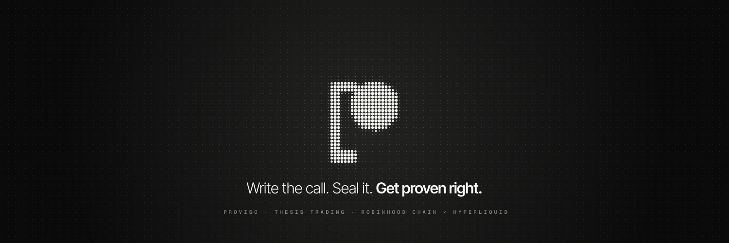 Proviso: Write the call. Seal it. Get proven right.